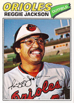 Reggie Gets His Orioles Card – RetroCards